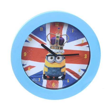 King Bob Minions Union Jack Wall Clock £8.99